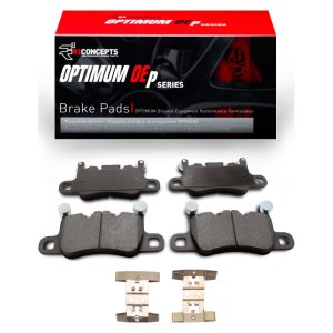 Bentley Flying Spur Brake Pads - Rear - R1 Concepts - Optimum OE - `15-`24